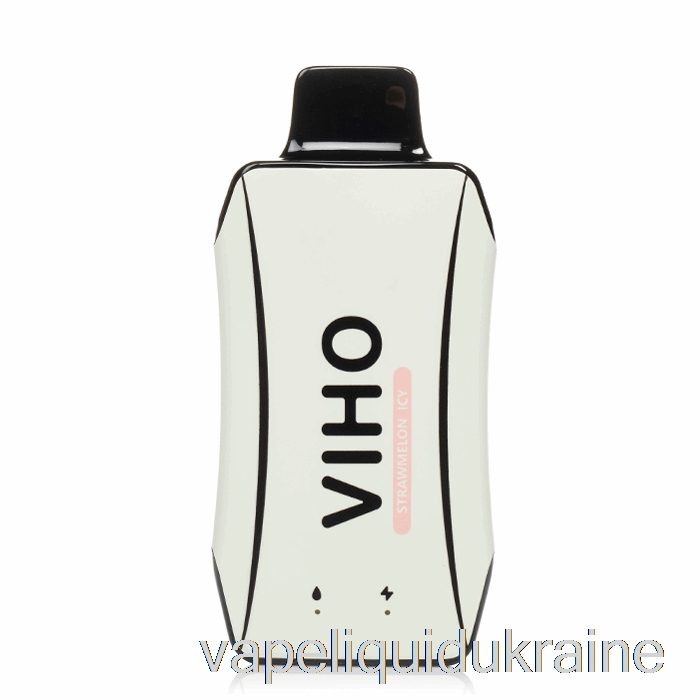 Vape Liquid Ukraine VIHO Turbo 10000 Disposable Strawmelon Icy